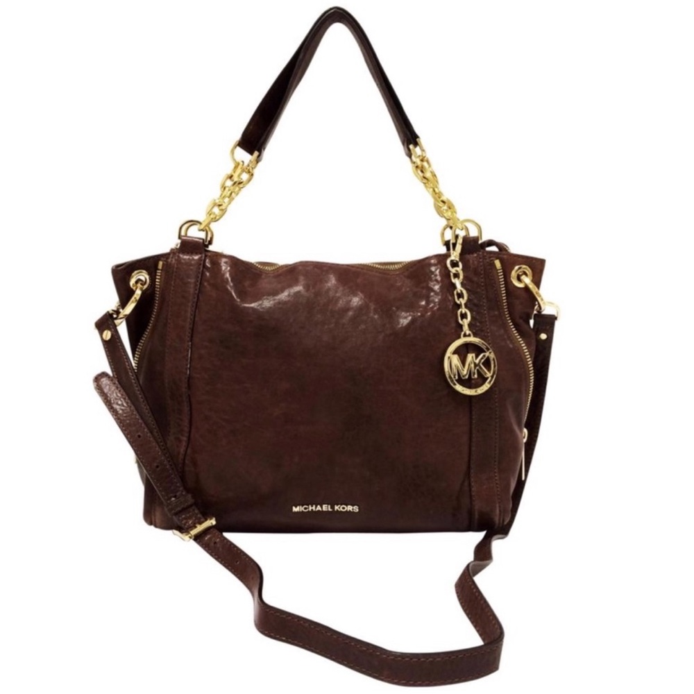 Michael Kors Stanthorpe Large Brown Bag
